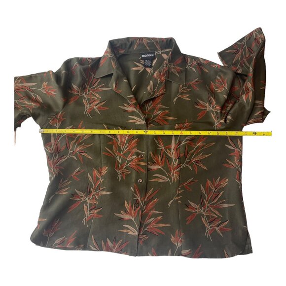 100% Silk Notations Silk Women's Blouse Size Large - Picture 5 of 8